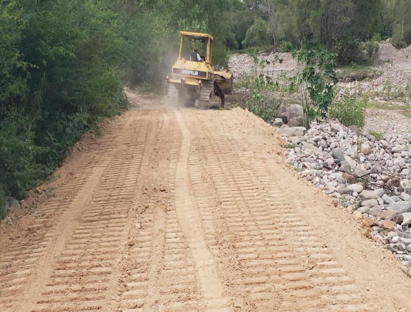 Caminos rurales en el municipio de Hidalgo