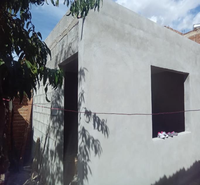 Cuartos dormitorio y baños en zonas rurales